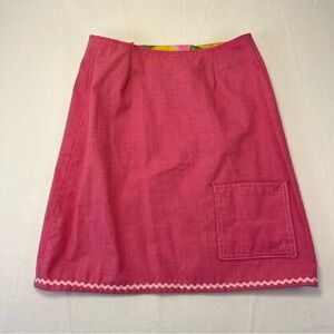 Vintage handmade pink skirt